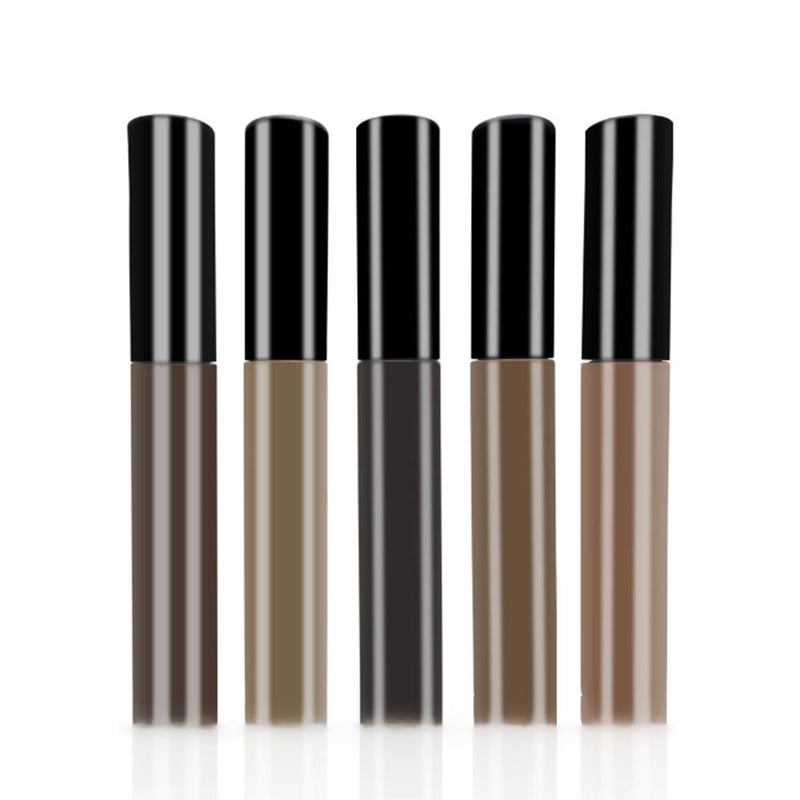 Crema de cejas de gel cosmético de marca privada OEM con cepillo