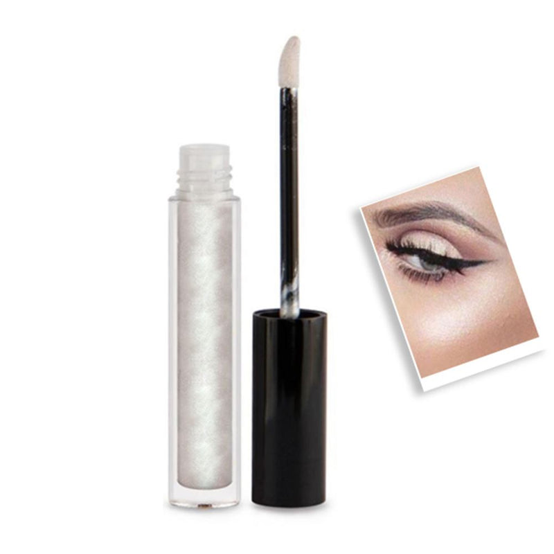 Sombra de ojos personalizada, brillo metálico de un solo color, sombra de ojos de 35 colores