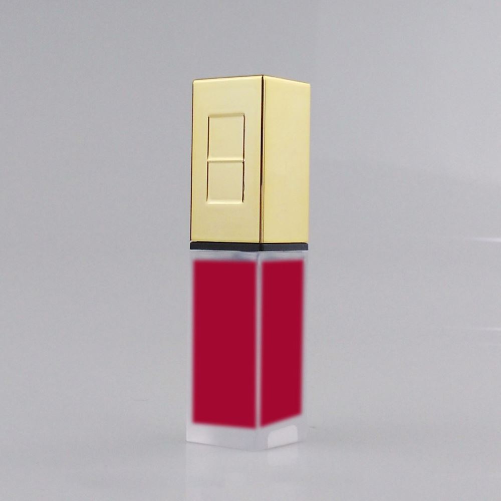 Branding led light lipgloss with with frosted lipgloss tube
