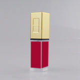 Branding led light lipgloss with with frosted lipgloss tube