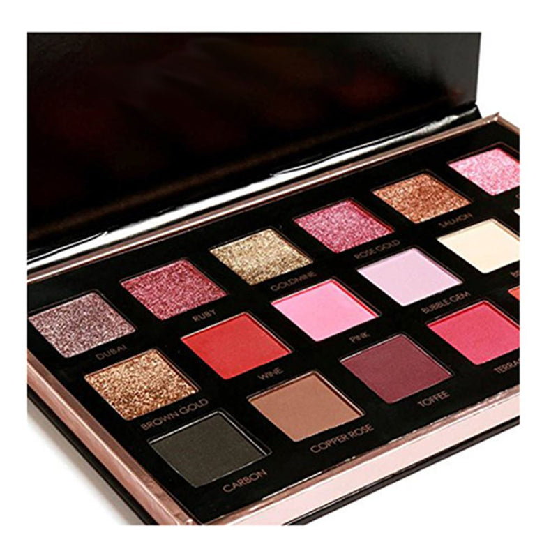 Venta al por mayor de sombras de ojos Halal, cosméticos magnéticos vacíos personalizados, brillo mate, maquillaje pigmentado, paleta de sombras de ojos de etiqueta privada