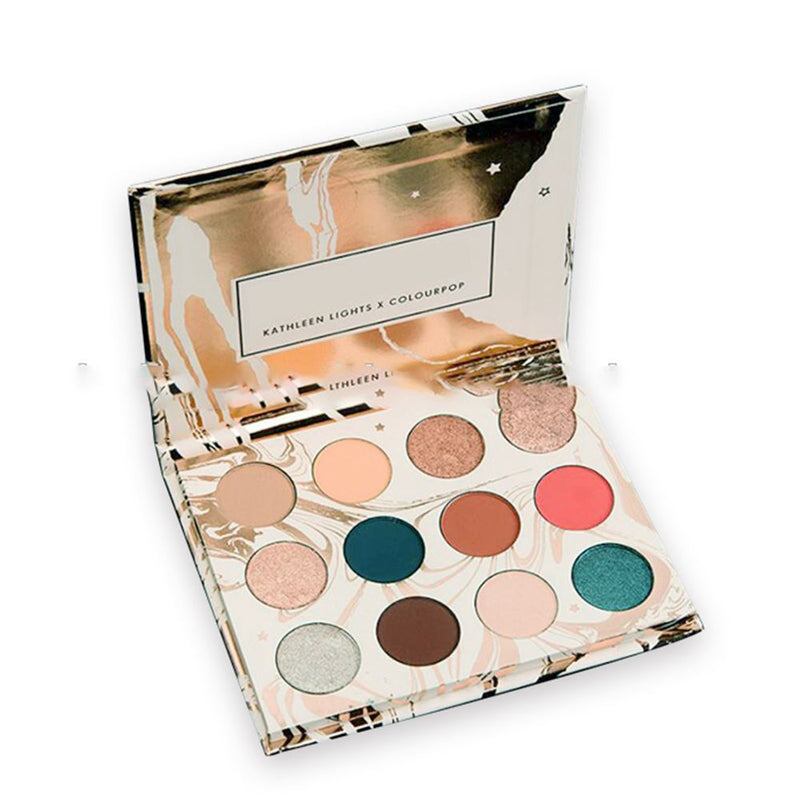 Paleta de sombras de ojos de 12 mejores colores orgánicos con etiqueta privada