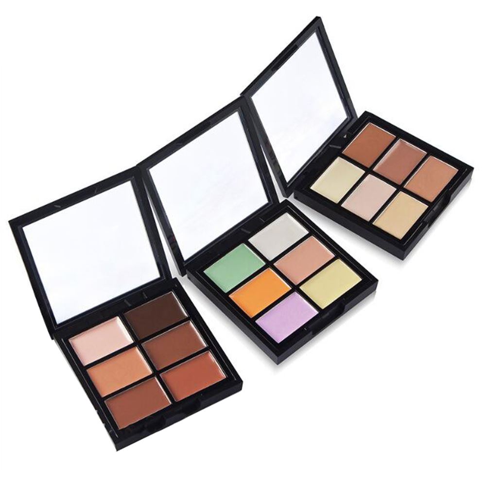 Votre propre palette de correcteurs de maquillage à couverture complète de vendeurs de cosmétiques