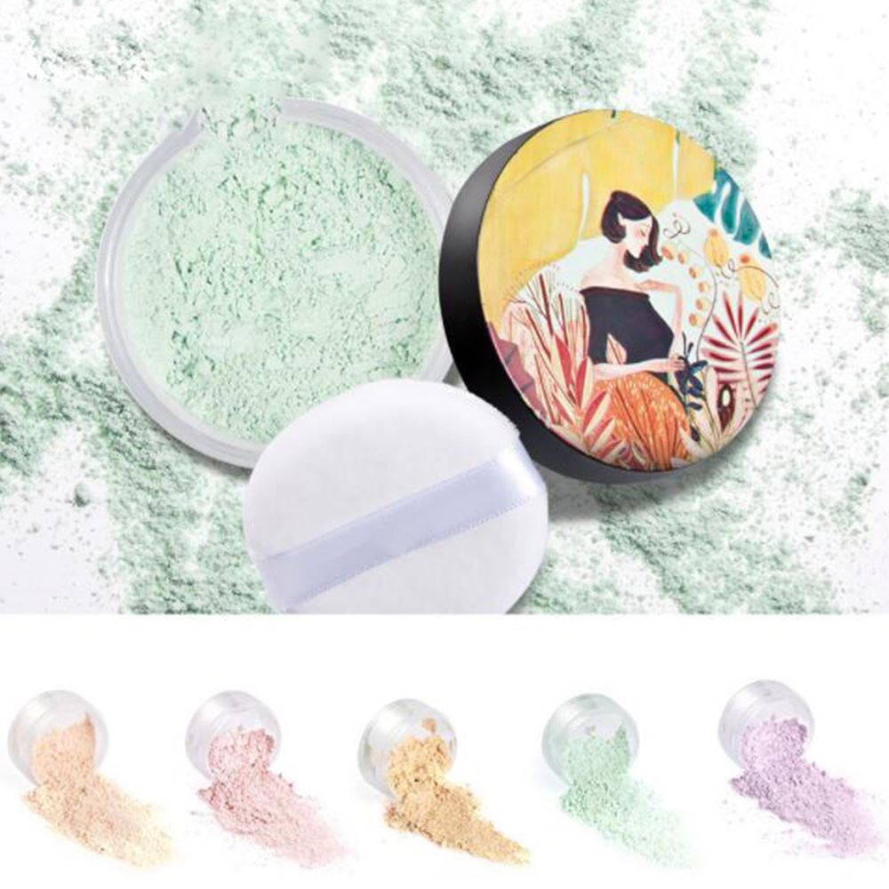 Paillettes cosmétiques de fond de teint OEM et poudre libre imperméable