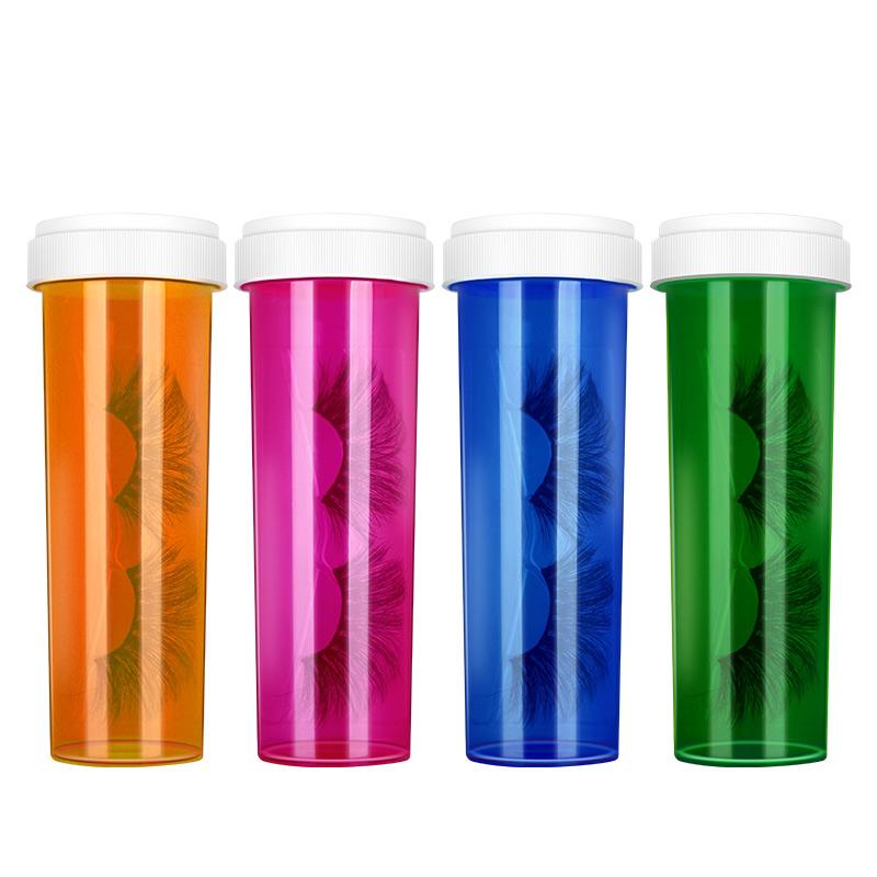 5 Colors Eyelash  Pill Bottle(empty box)