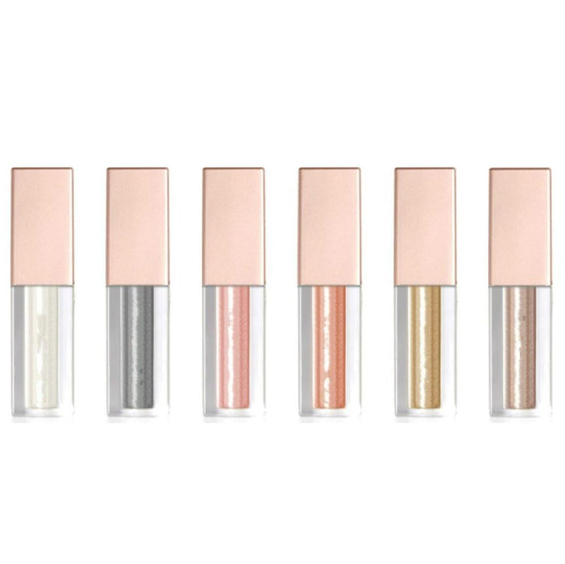 Sombra de ojos líquida con brillo único holográfico de alto pigmento