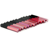 17 Colors Black Lid Square Tube Lip Glosses - MSmakeupoem.com