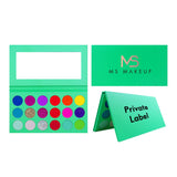 18  Colors Green Eyeshadow Palette 【50pcs】