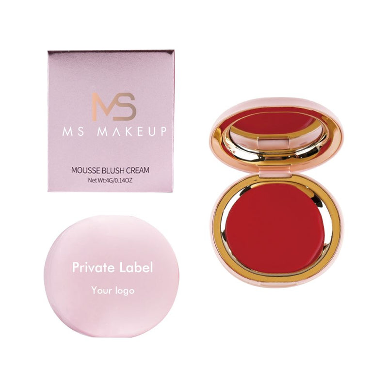 5 Colors Mousse Blush Cream