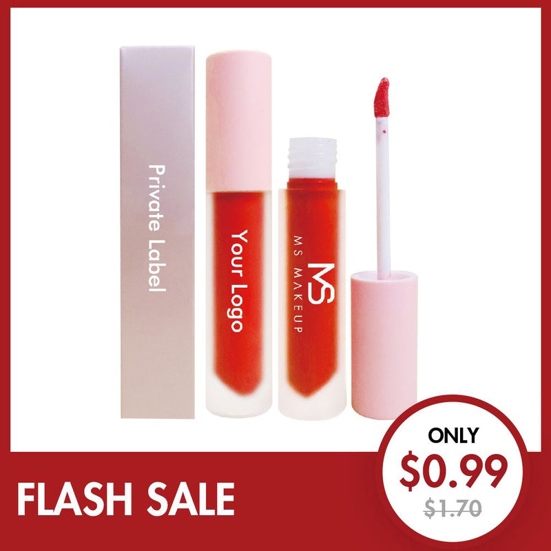 【Flash Sale $0.99 】29 Colors Pink Lid Round Tube Liquid Lipsticks