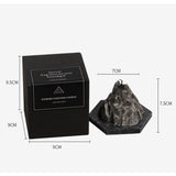 4 tipos de velas aromáticas de iceberg y volcán