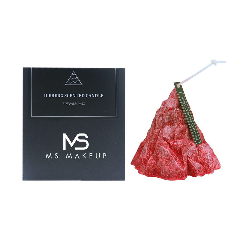 4 tipos de velas aromáticas de iceberg y volcán