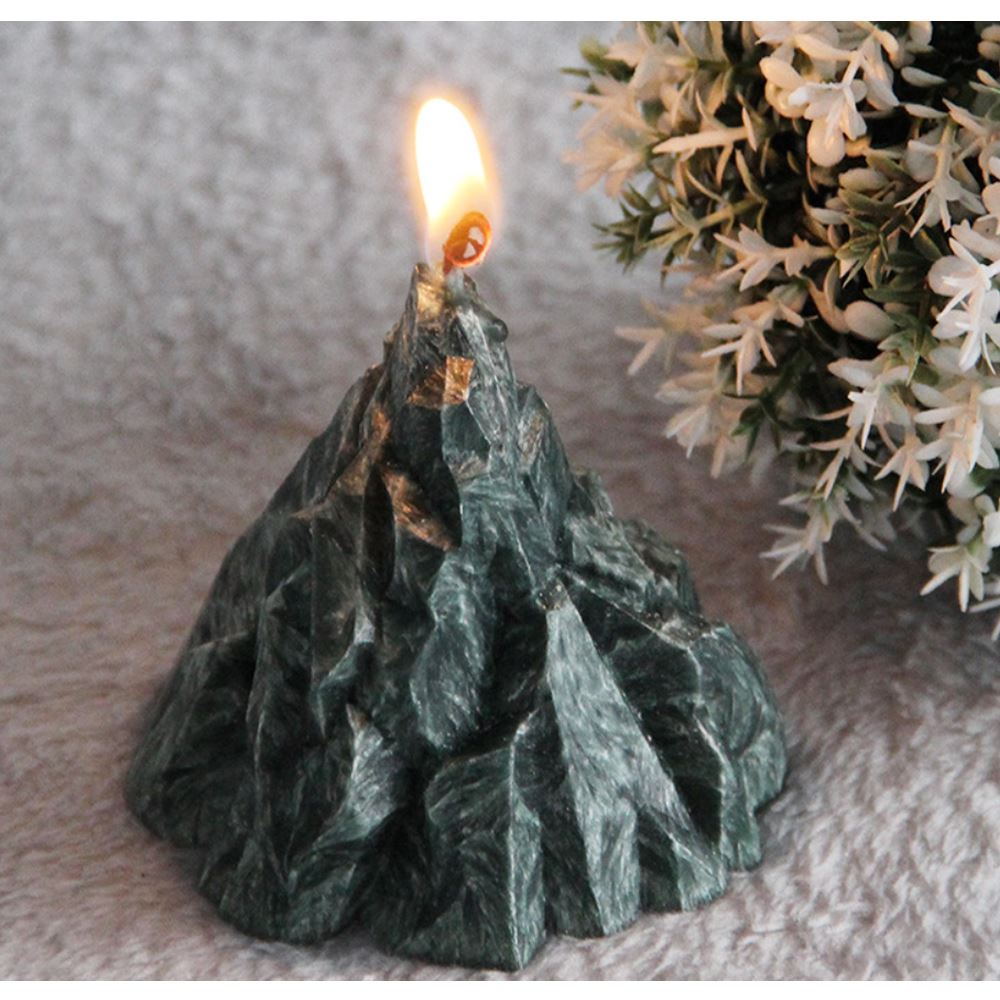 4 tipos de velas aromáticas de iceberg y volcán