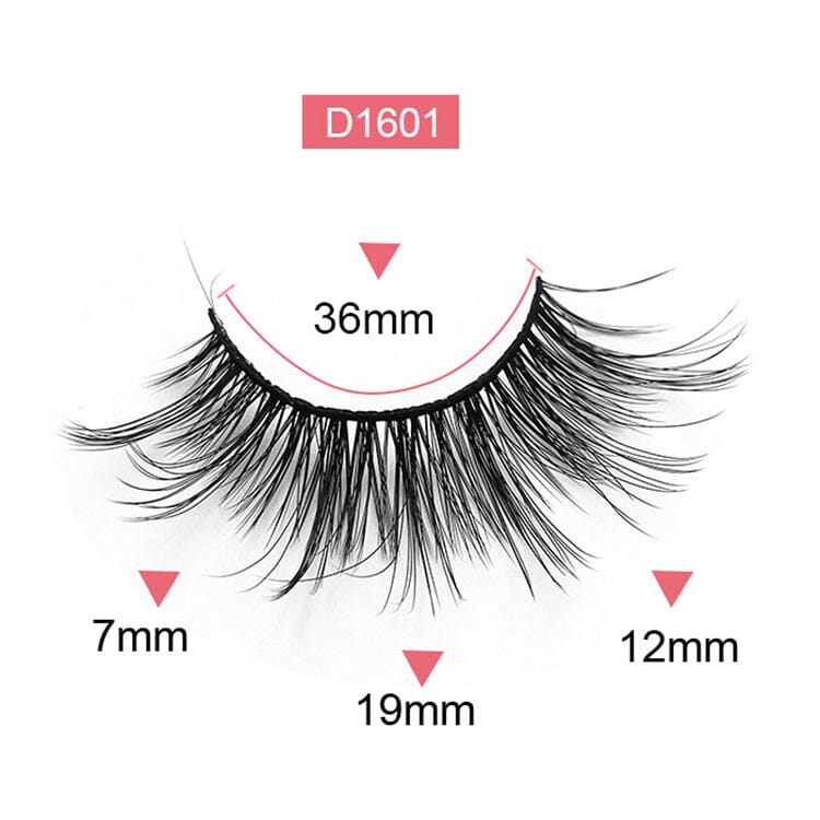 1 Pair Of High Imitation Mink Hair False Eyelashes