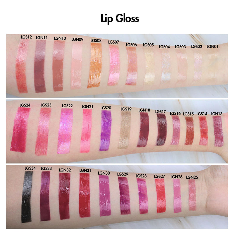 Barra de labios líquida personalizada / Tubo de forma irregular de brillo de labios 04