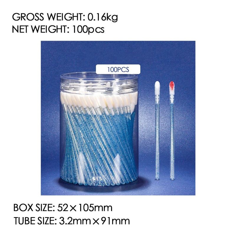 Crystal rod lip brush in barrel(100pcs)