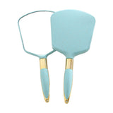 4 colors European style square hand mirror (At least 12Pcs for sale, color mixing is allowed)