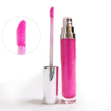15 Colors Silver Lid  Round Tube Lip Glosses - MSmakeupoem.com