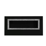 1 paire de faux cils en poils de vison imitation 3d avec boîte noire carrée