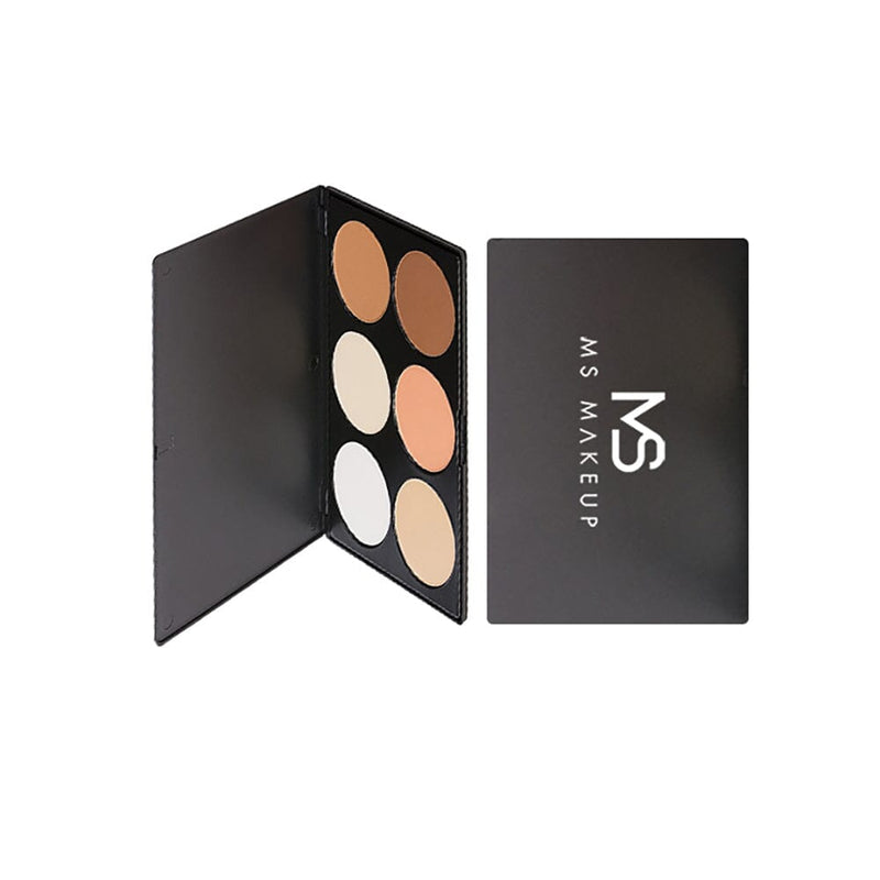 6 Colors Pressed powder Contour Palette