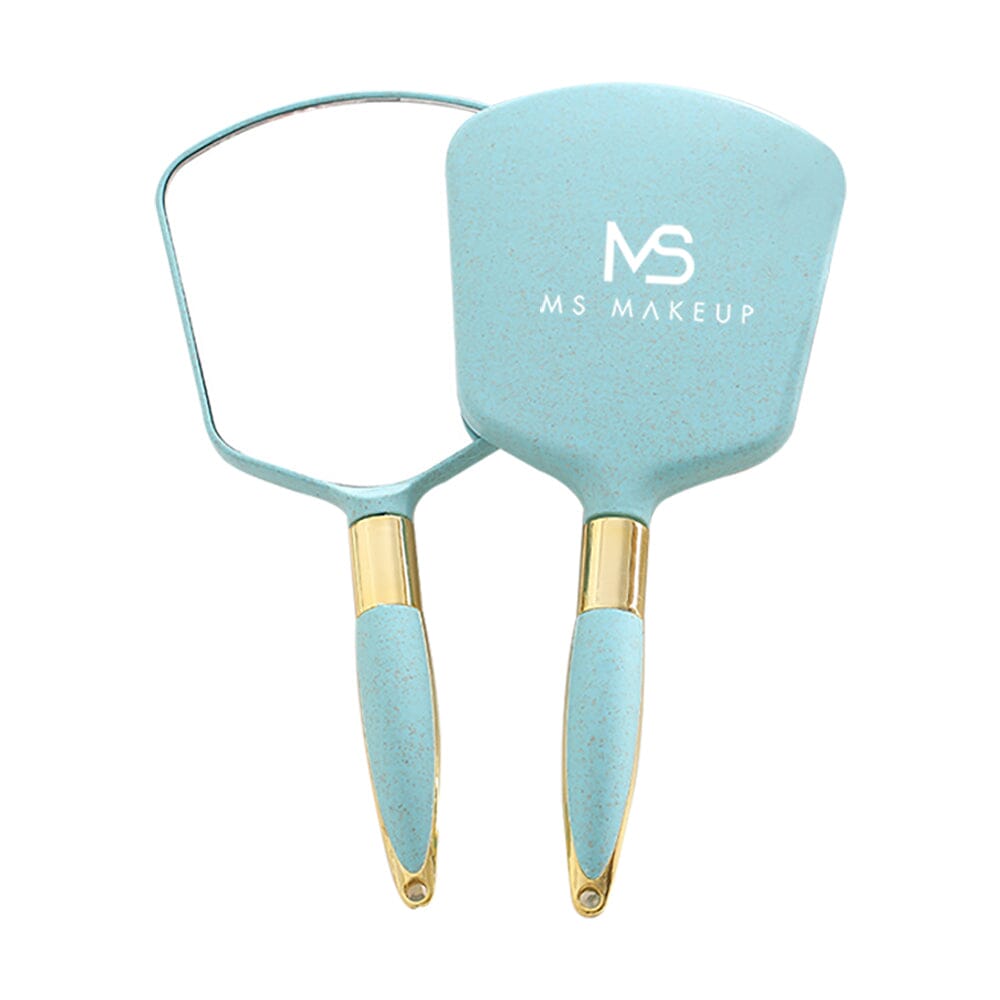 4 colors European style square hand mirror (At least 12Pcs for sale, color mixing is allowed)