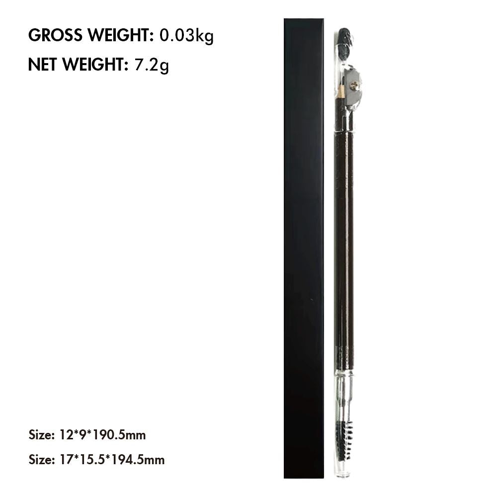 5 colors wooden eyebrow pencil