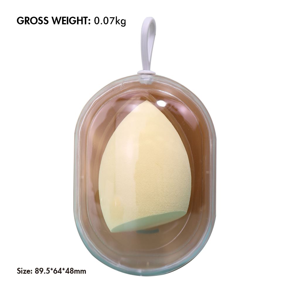 6 colors handheld space capsule makeup sponge