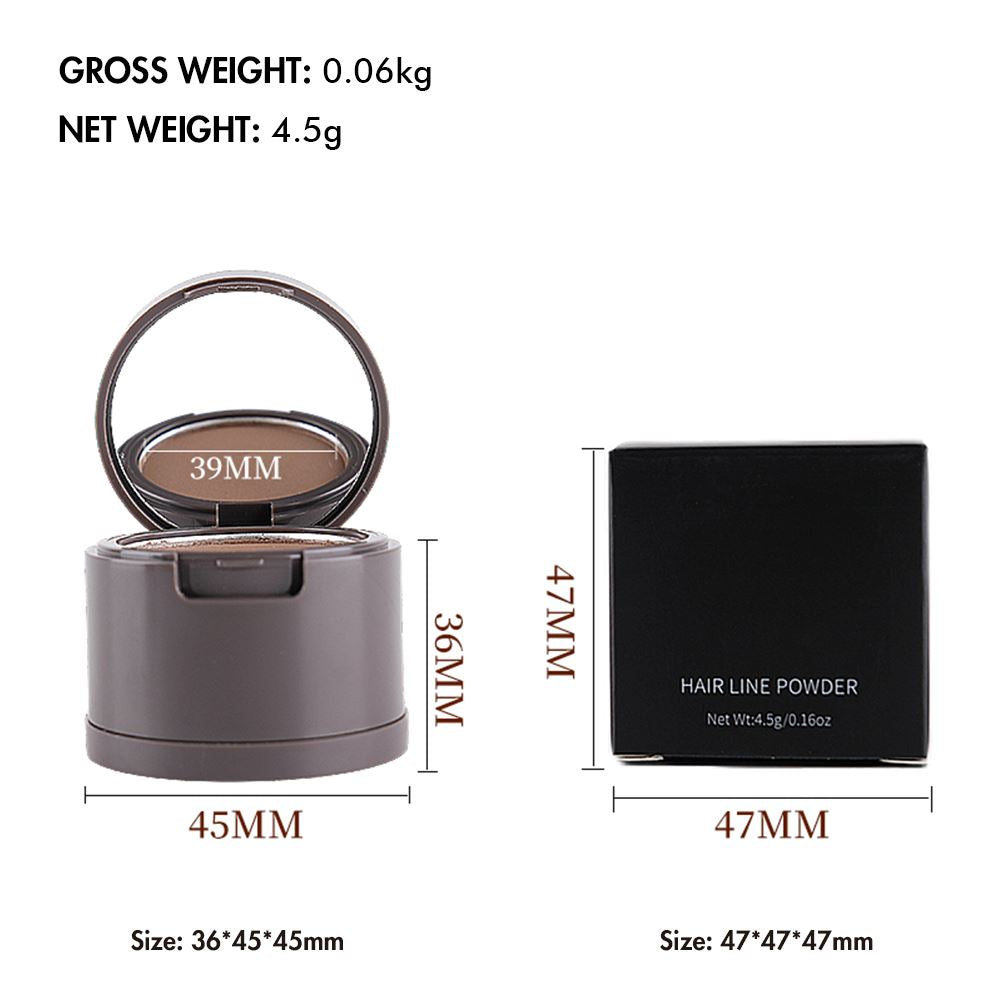 3 colores Stamp Eyebrow Powder Hairline Powder para contornear