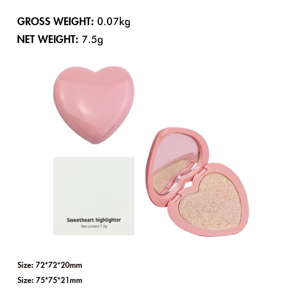 5 Colors Sweetheart Highlighter