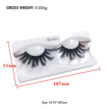 25mm fried hair colorful fluffy exaggerated imitation mink false eyelashes