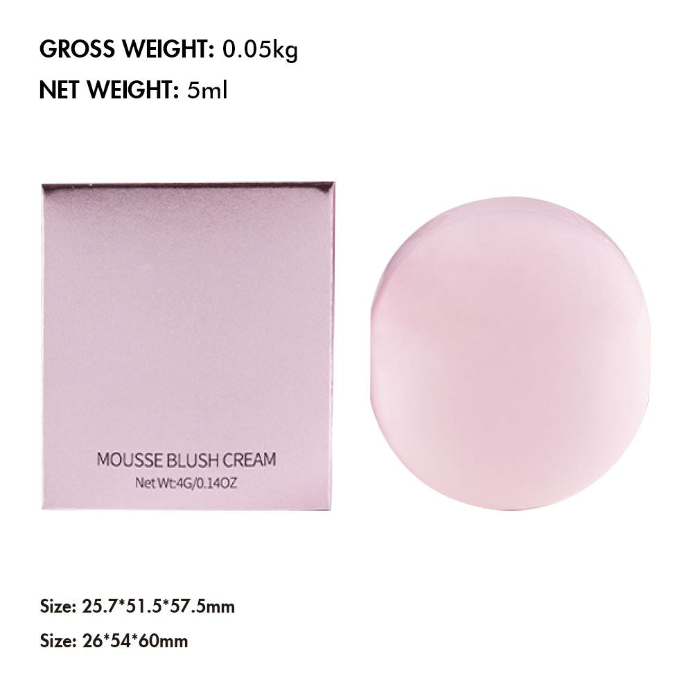 5 Colors Mousse Blush Cream