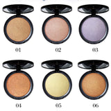 6 Colors Compact Highlight Powder