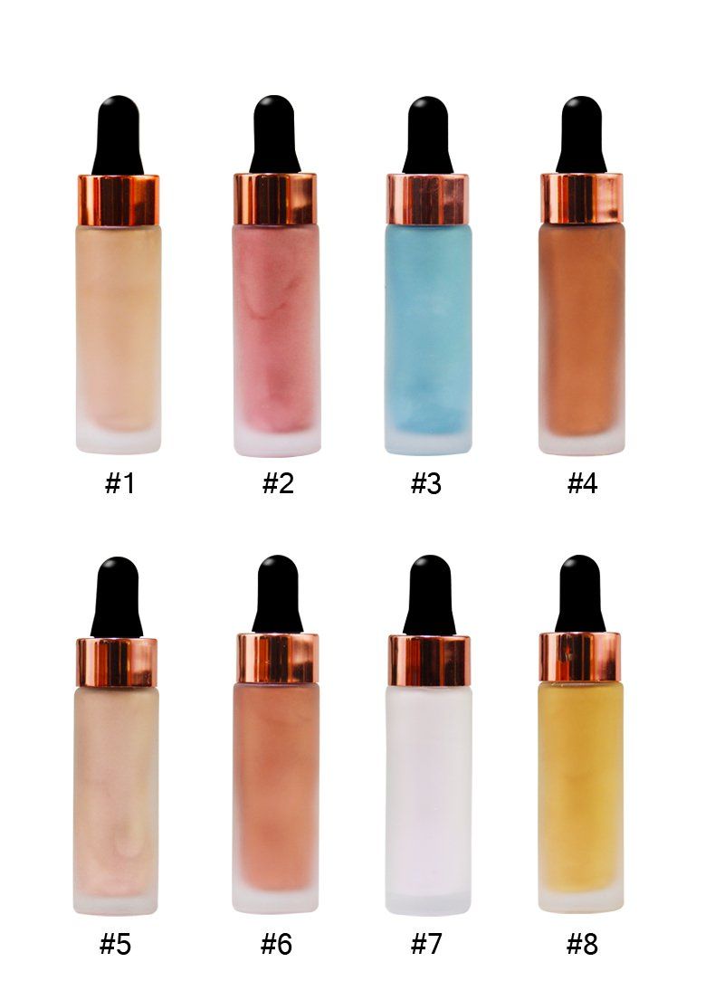 8 Colors Liquid Highlight Lightweight
