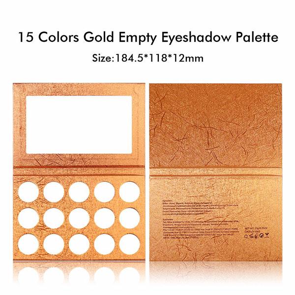 15 Colors Custom Eyeshadow Palette【Sample】 - MSmakeupoem.com