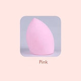 7 Colors Diamond Makeup Blender Sponge (with round clear plastic box)