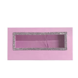 1 paire de faux cils en poils de vison imitation 3d avec boîte noire carrée