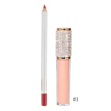 49 Colors Matte Long-lasting Non-fading Liquid Lipstick Lip Liner Set #1-#33