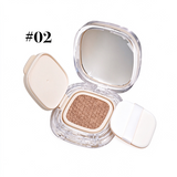 5 Shades Long Lasting Concealer Foundation Cushion, Oil Control, No Transfer, Full Coverage Makeup