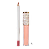49 Colors Matte Long-lasting Non-fading Liquid Lipstick Lip Liner Set #1-#33