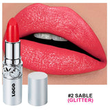 16 Colors Moisturizing Glitter Lipstick Long-lasting Color