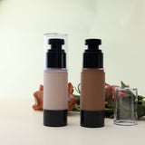 15 Colors Black Round Tube Foundation