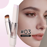 4-color 2-in-1 Dual Head Concealer Stick With Brush