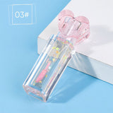 6 Colors Temperature-changing Lip Oil With Glitter