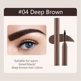 5-color Double-ended Waterproof Eyebrow Tint