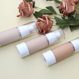 Fond de teint tube rond blanc 9 couleurs