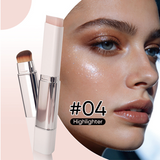 4-color 2-in-1 Dual Head Concealer Stick With Brush