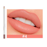 25 Colors Of Matte Waterproof Lip Liner With Sharpener