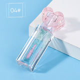6 Colors Temperature-changing Lip Oil With Glitter