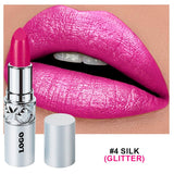 16 Colors Moisturizing Glitter Lipstick Long-lasting Color