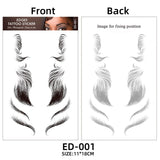 31 Kinds of Tattoo Stickers Hairline Edge Stickers